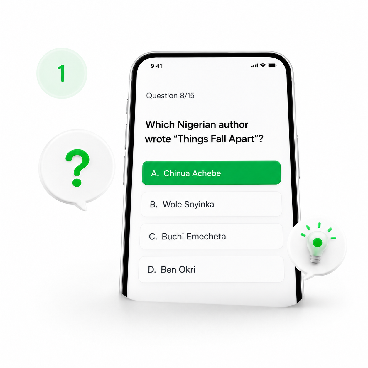 Answer questions step